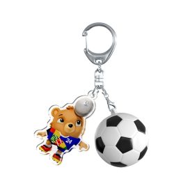 2024 European Cup Albärt Mascot Keychain