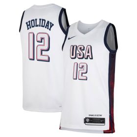 #12 Jrue Holiday White Men’s USA Basketball National Team 2024 Jersey