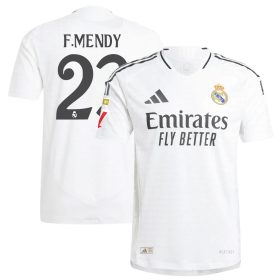 #23 Ferland Mendy Real Madrid 2024/25 Home Player Jersey – White