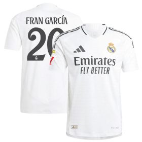 #20 Fran García Real Madrid 2024/25 Home Player Jersey – White