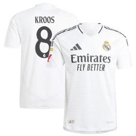 #8 Toni Kroos Real Madrid 2024/25 Home Player Jersey – White