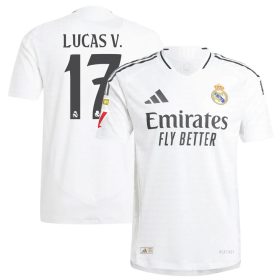 #17 Lucas Vázquez Real Madrid 2024/25 Home Player Jersey – White