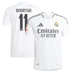 #11 Rodrygo Real Madrid 2024/25 Home Player Jersey – White