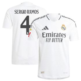 #4 Sergio Ramos Real Madrid 2024/25 Home Player Jersey – White