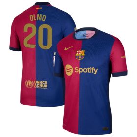 Dani Olmo #20 Barcelona 2024/25 Home Jersey