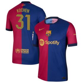 Diego Kochen #31 Barcelona 2024/25 Home Jersey