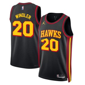 Dylan Windler Atlanta Hawks Jersey – Statement Edition