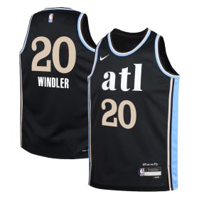 Dylan Windler Atlanta Hawks Jersey – City Edition