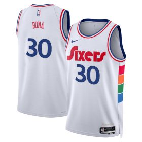 Adem Bona30 Philadelphia 76ers Jersey – City Edition