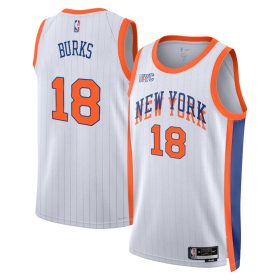 Alec Burks New York Knicks Jersey – City Edition