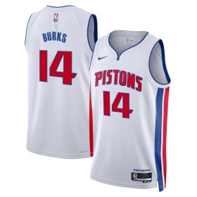 Alec Burks Detroit Pistons Jersey – Association Edition