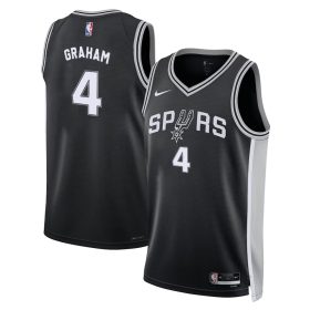 Devonte’ Graham San Antonio Spurs Jersey – Icon Edition