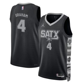 Devonte’ Graham San Antonio Spurs Jersey – Statement Edition