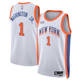 Duane Washington Jr. New York Knicks Jersey – City Edition