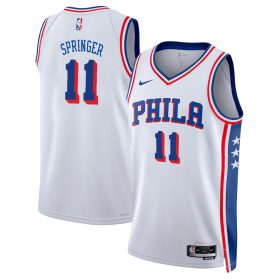 Jaden Springer Philadelphia 76ers Jersey – Association Edition