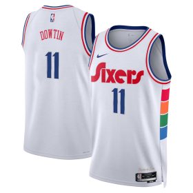 Jeff Dowtin Philadelphia 76ers Jersey – City Edition