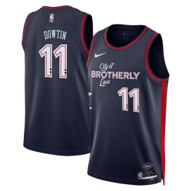 Jeff Dowtin Philadelphia 76ers Jersey – City Edition