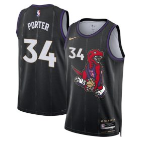 Jontay Porter Toronto Raptors Jersey – City Edition