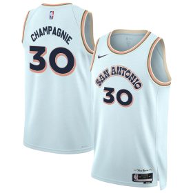 Julian Champagnie San Antonio Spurs Jersey – City Edition