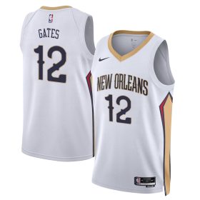 Kaiser Gates New Orleans Pelicans Jersey – Association Edition