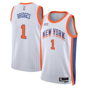 Mikal Bridges New York Knicks Jersey – City Edition