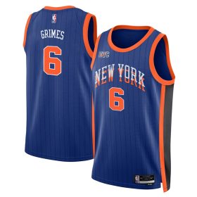 Quentin Grimes New York Knicks Jersey – City Edition