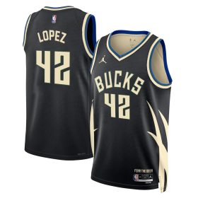 Robin Lopez Milwaukee Bucks Jersey – Statement Edition