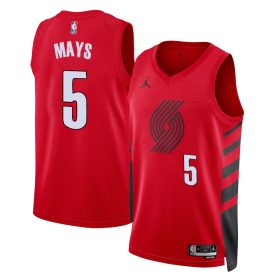 Skylar Mays Portland Trail Blazers Jersey – Statement Edition