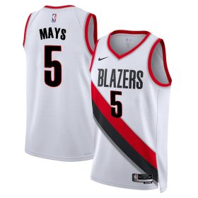 Skylar Mays Portland Trail Blazers Jersey – Association Edition