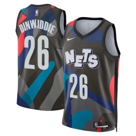 Spencer Dinwiddie Brooklyn Nets Jersey – City Edition