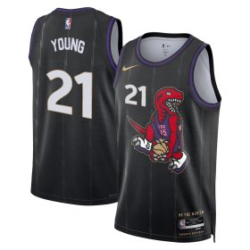 Thaddeus Young Toronto Raptors Jersey – City Edition