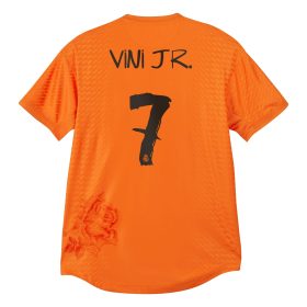 Vinicius Junior 7 Real Madrid X Y-3 23/24 Hand-painted Fonts Fourth Jersey – Limited Collection