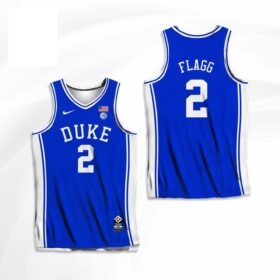 Cooper Flagg 2 Duke Blue Devils Basketball Jersy – Classic Edition – Blue