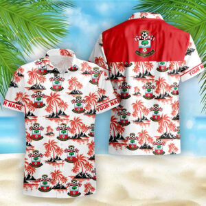 Merchspirit Southampton EPL All Team Summer Pattern Hawaiian Shirt Personalized New Style