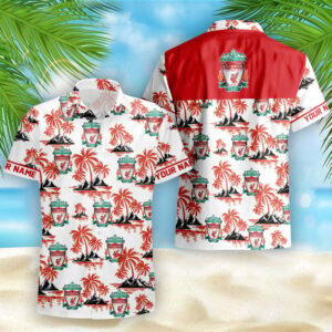 Merchspirit Liverpool EPL All Team Summer Pattern Hawaiian Shirt Personalized New Style