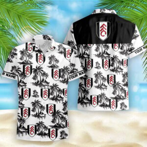 Merchspirit Fulham EPL All Team Summer Pattern Hawaiian Shirt Personalized New Style