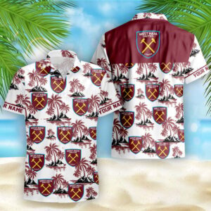 Merchspirit West Ham United EPL All Team Summer Pattern Hawaiian Shirt Personalized New Style