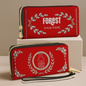 Merchspirit Nottingham Forest EPL Woman Clutch Purse Wallet Special Style Personalized Gift