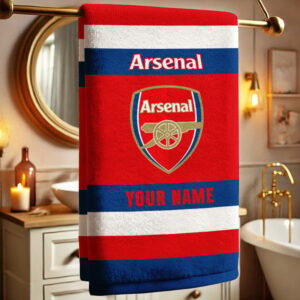 Merchspirit Arsenal EPL All Team Team Bath Towel Large Size Personalized New Style Gift For Fan